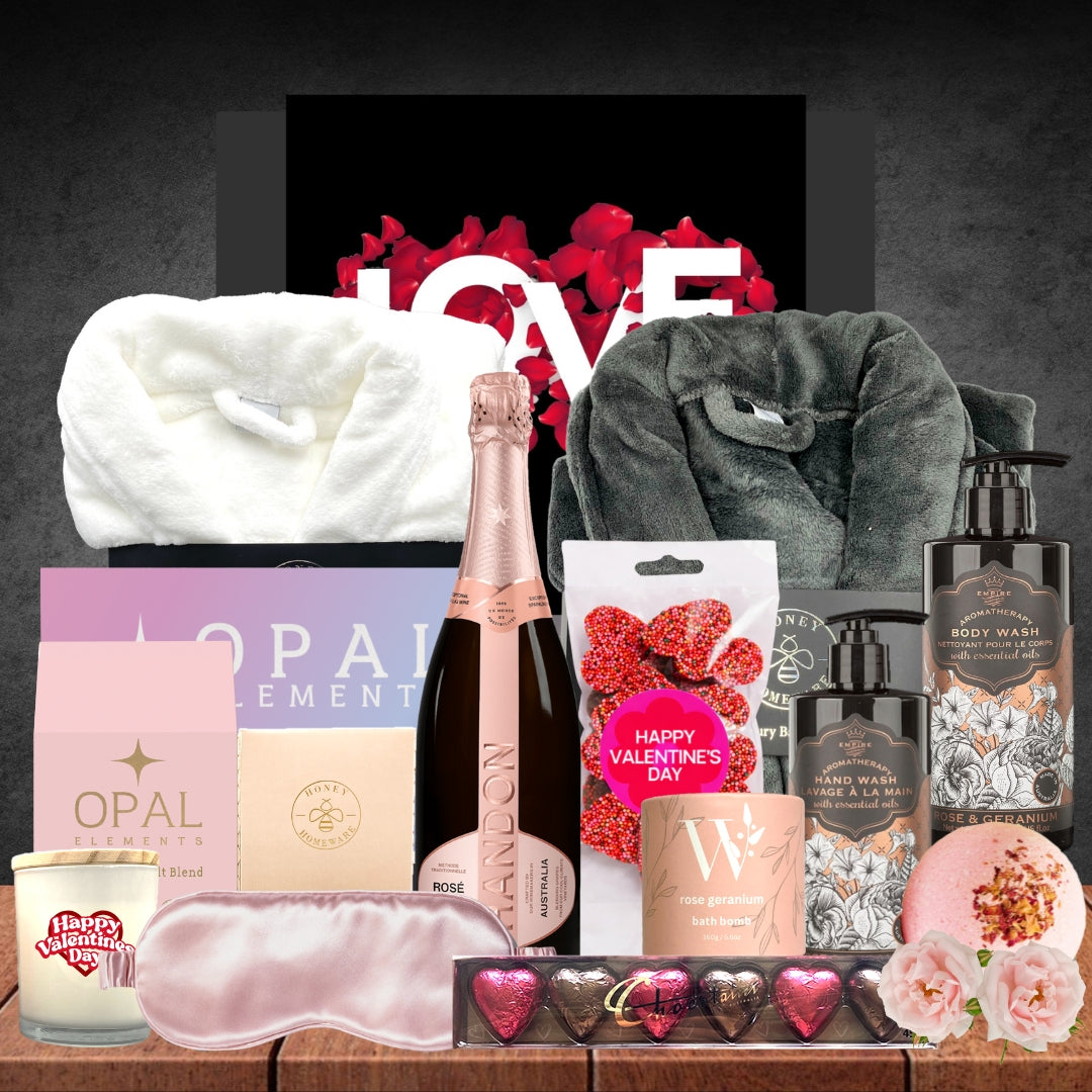 Valentine's Champagne Pamper Hamper For Her