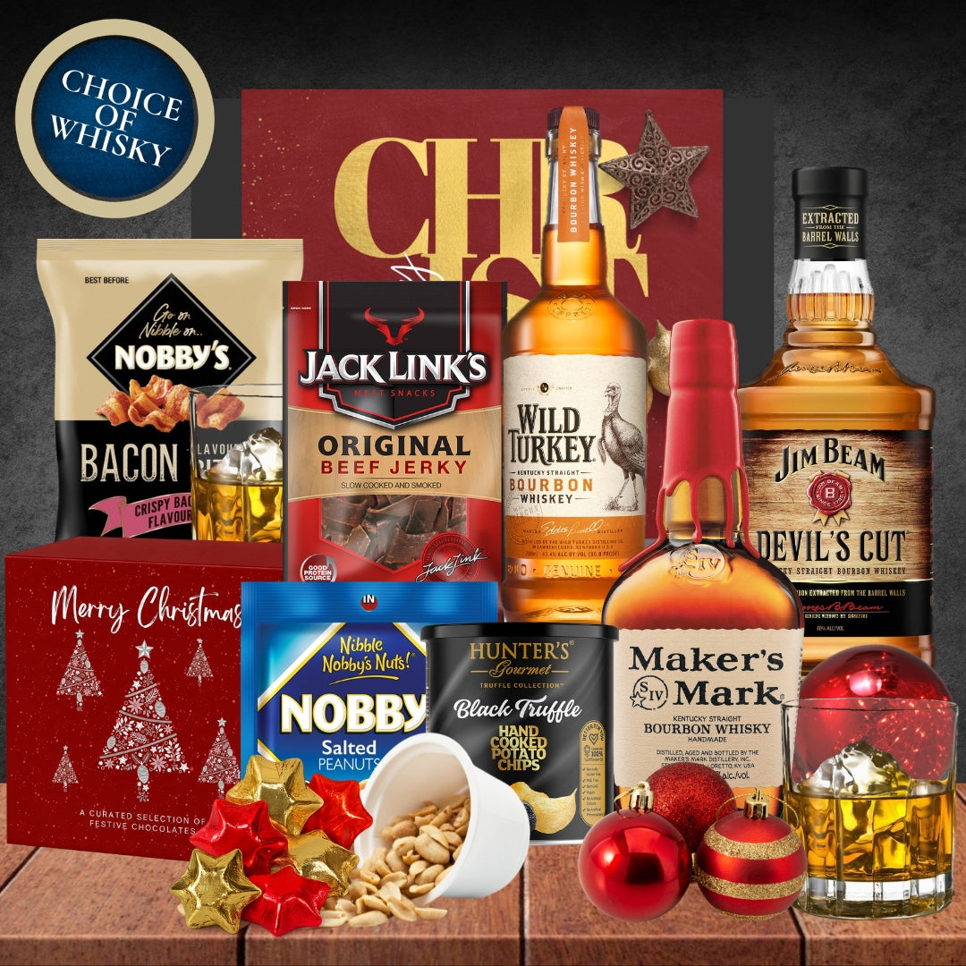 Melbourne Bourbon Christmas Hamper For Him
