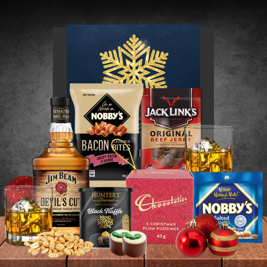 Melbourne Bourbon Christmas Hamper For Him