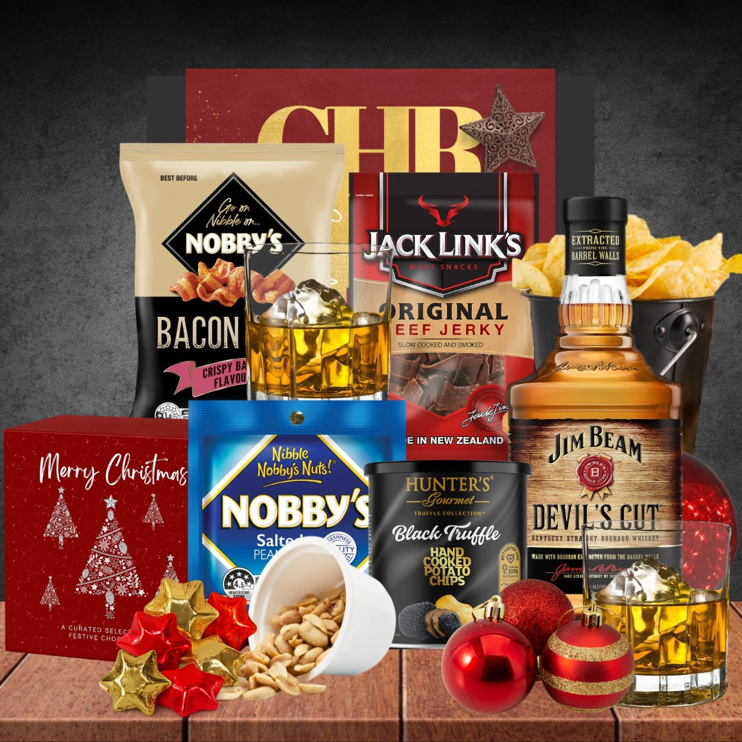 Melbourne Bourbon Christmas Hamper For Him