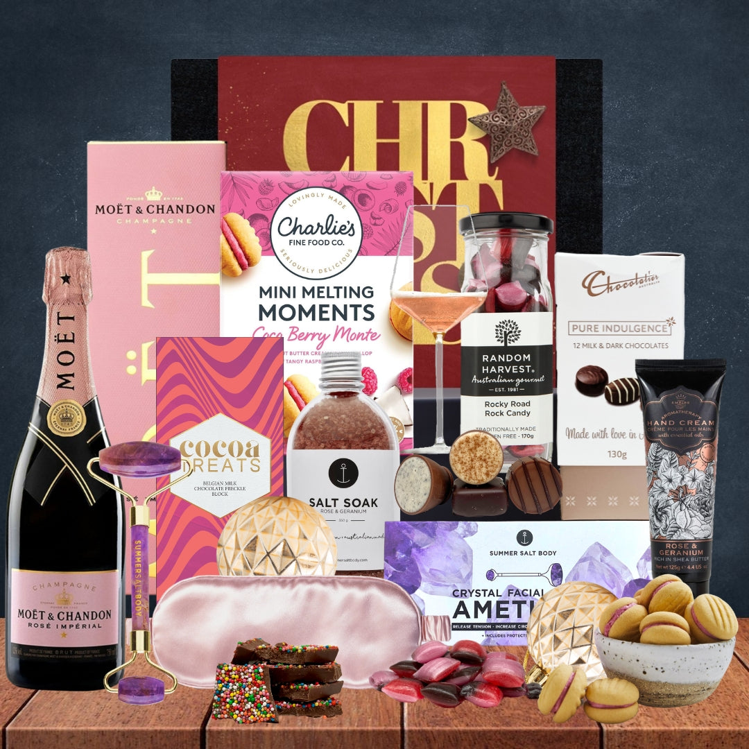 Moet Rose Melbourne Christmas Hamper