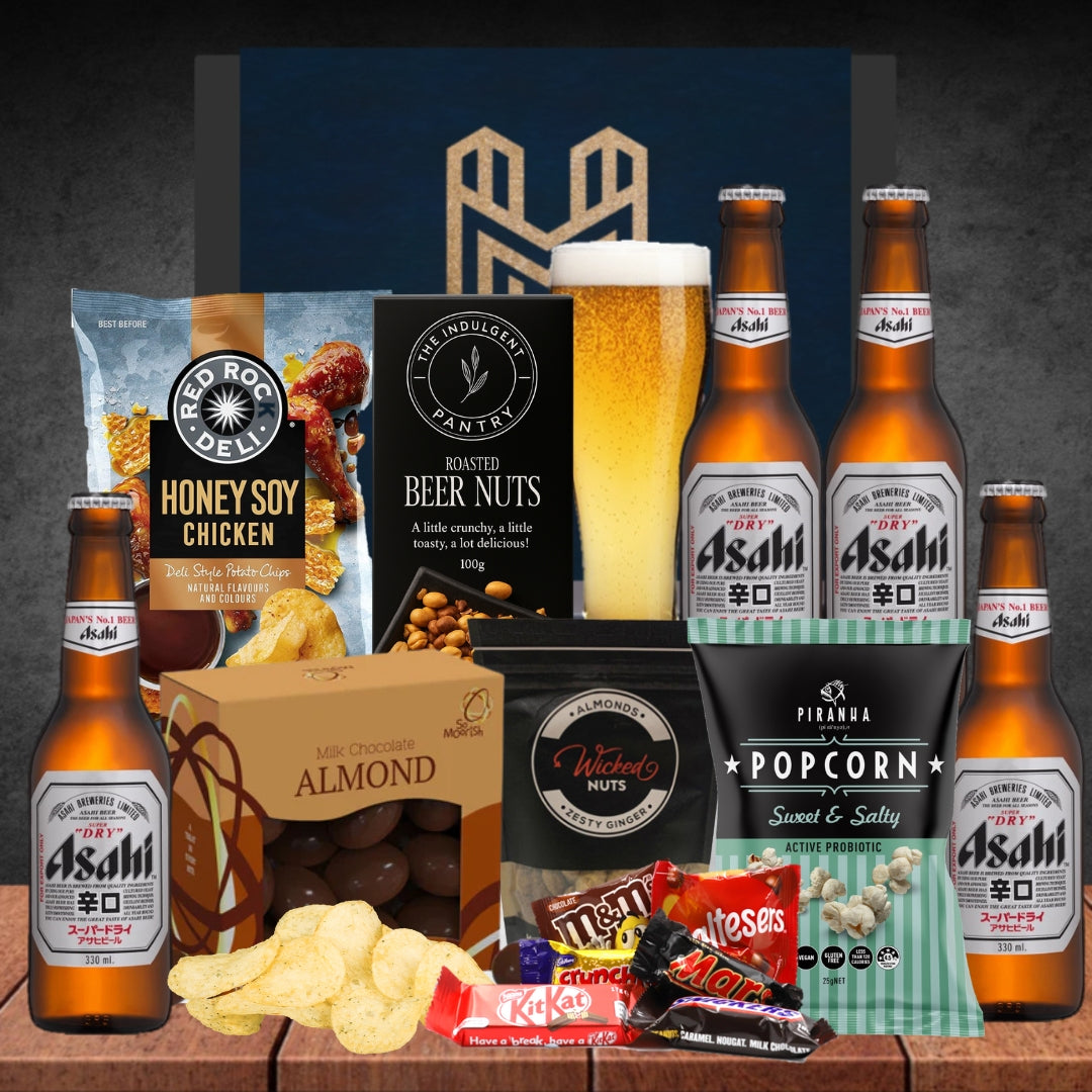 Asahi Beer & Snack Hamper