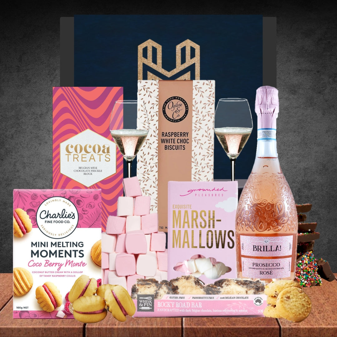 Sparkling Rose & Pink Treats