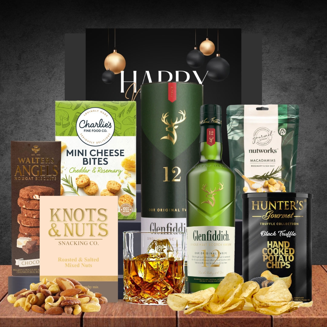 Whiskey & Snack Melbourne New Year Hamper