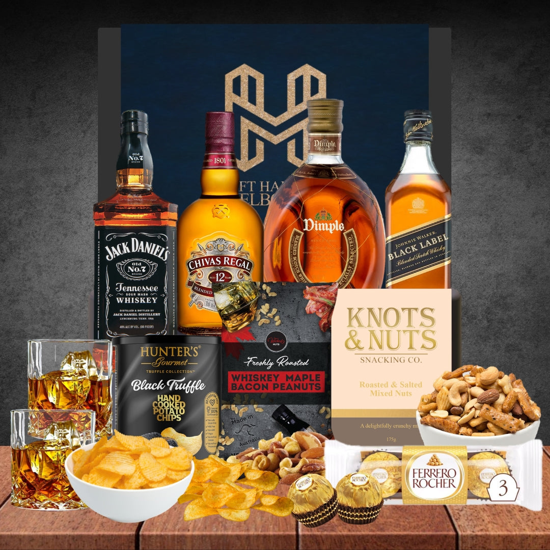 Melbourne Whiskey Hamper For Him