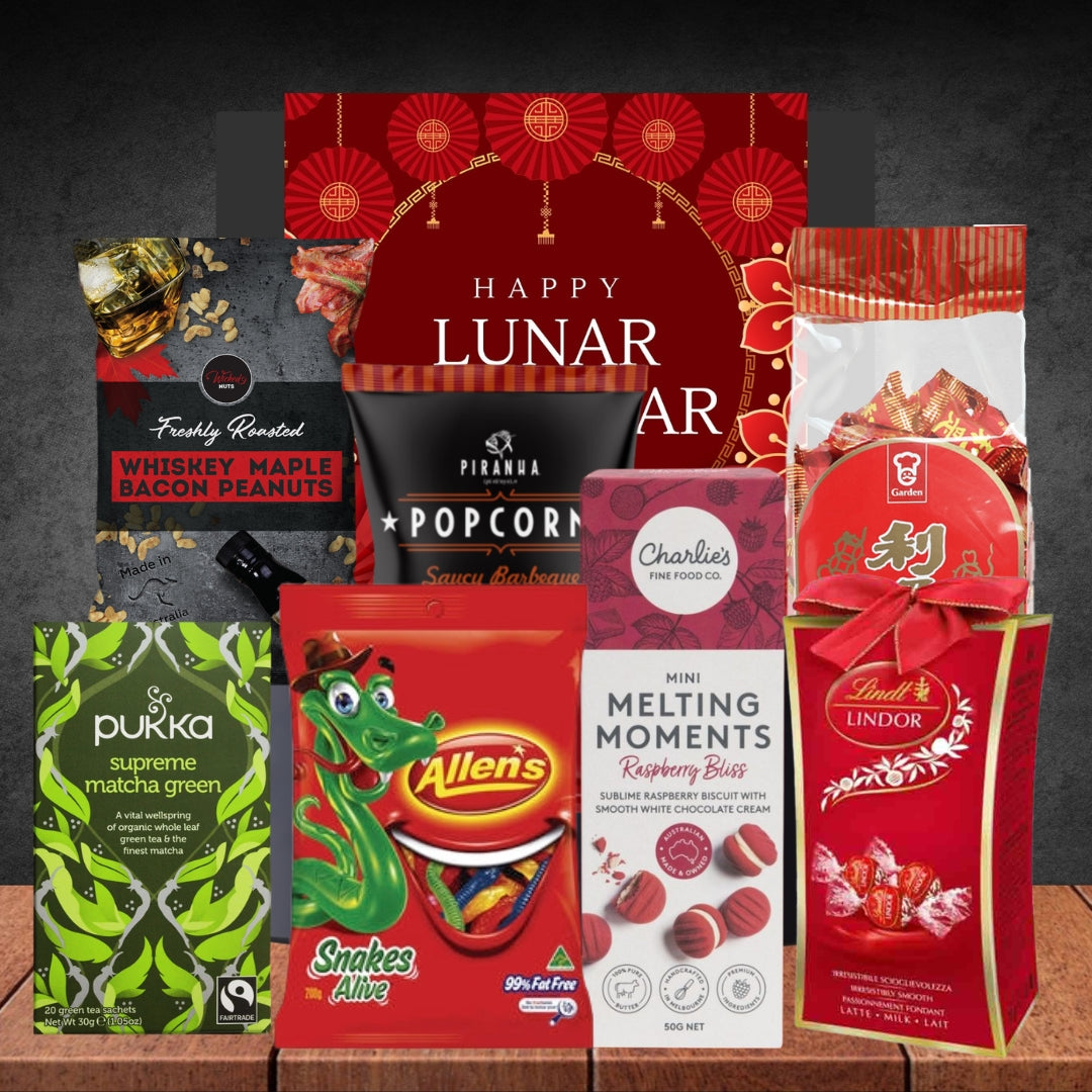 Tea & Snacks Gift Hamper for Chinese New year