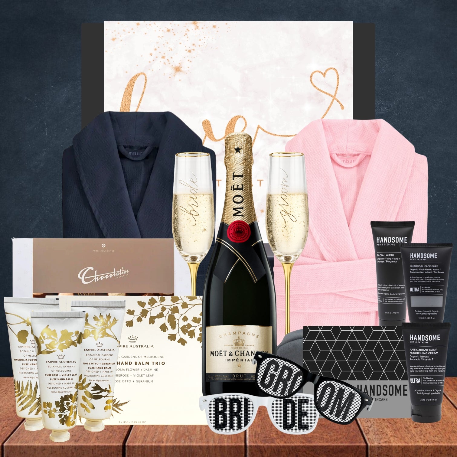 Champagne Wedding Hamper