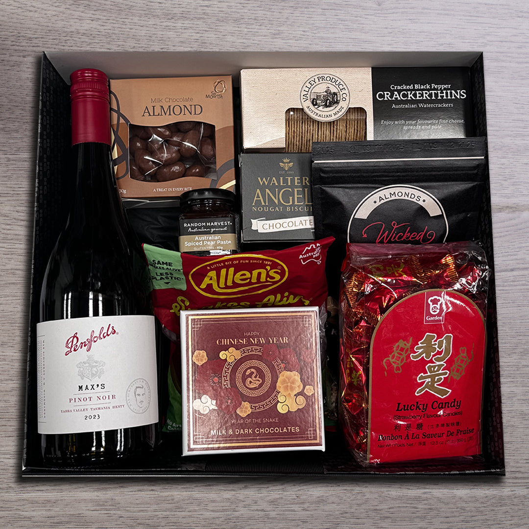 Lunar New Year Red wine Hamper for Her