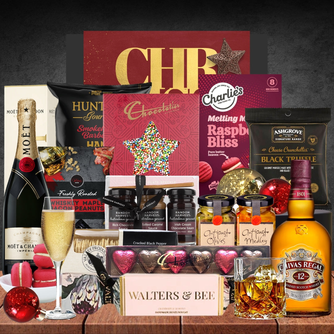 Whiskey & Champagne Melbourne Christmas Hamper