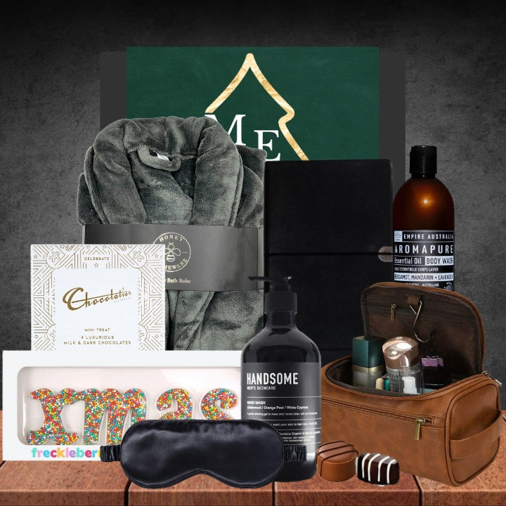 Melbourne Christmas Pamper Hamper For Him