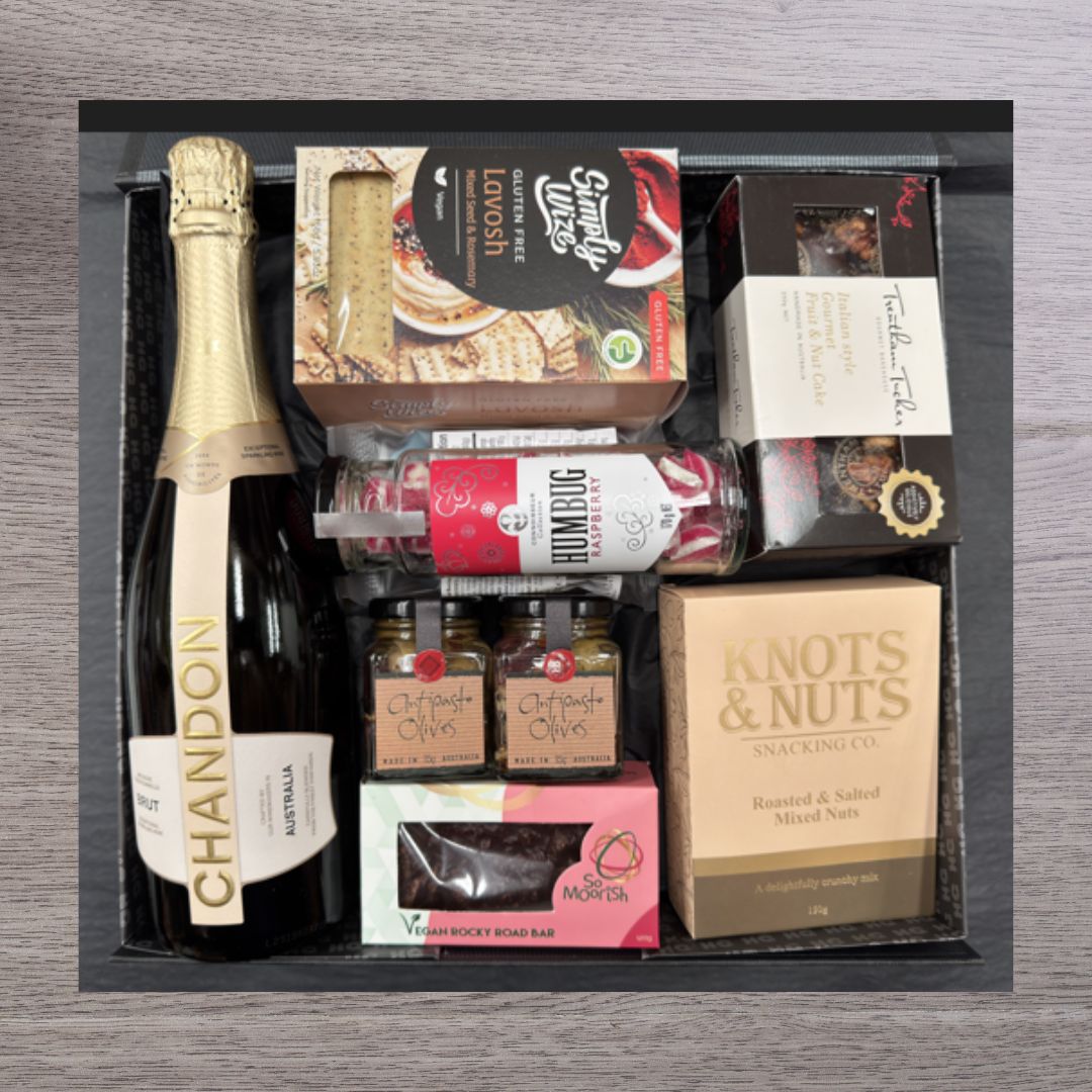 Chandon Brut Christmas Vegan Hamper