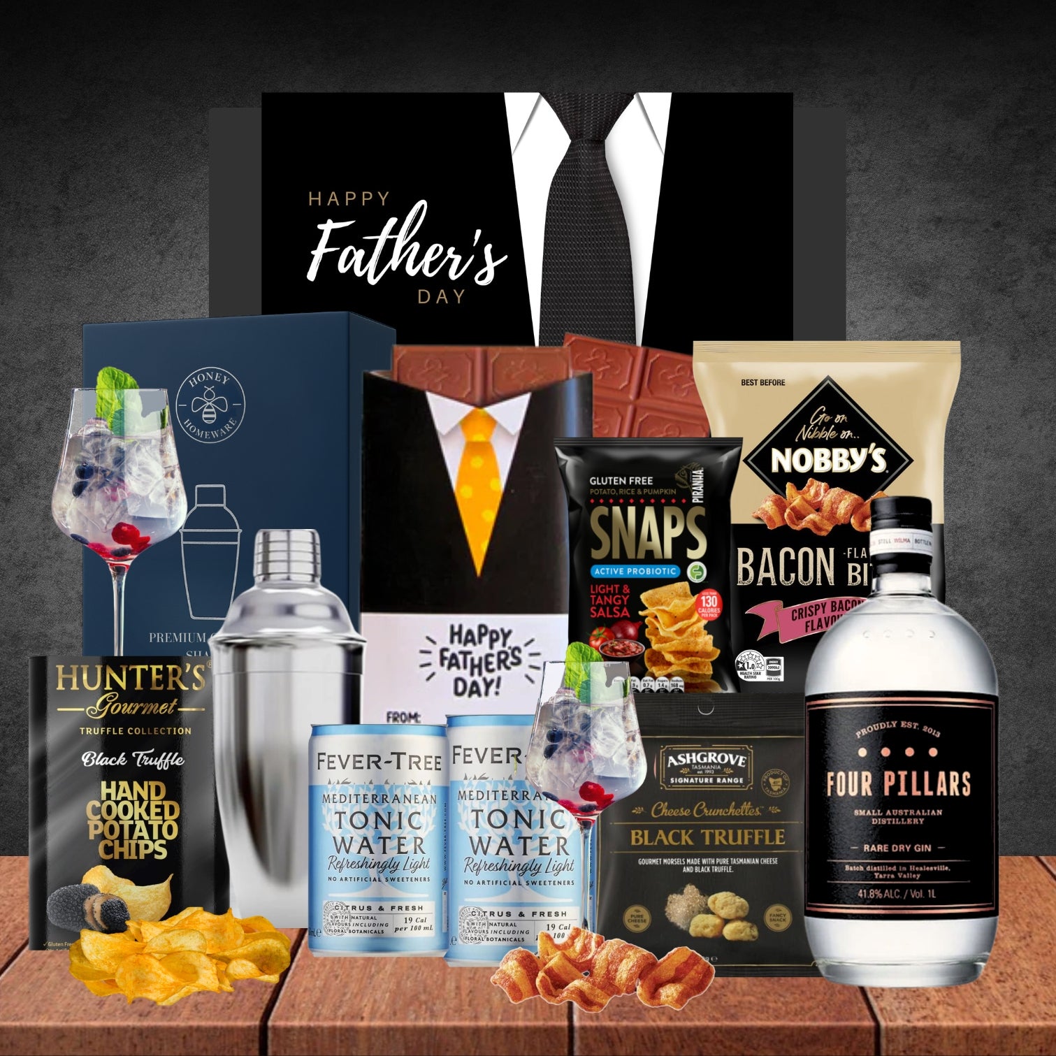 Dad’s Four Pillars Gin Hamper
