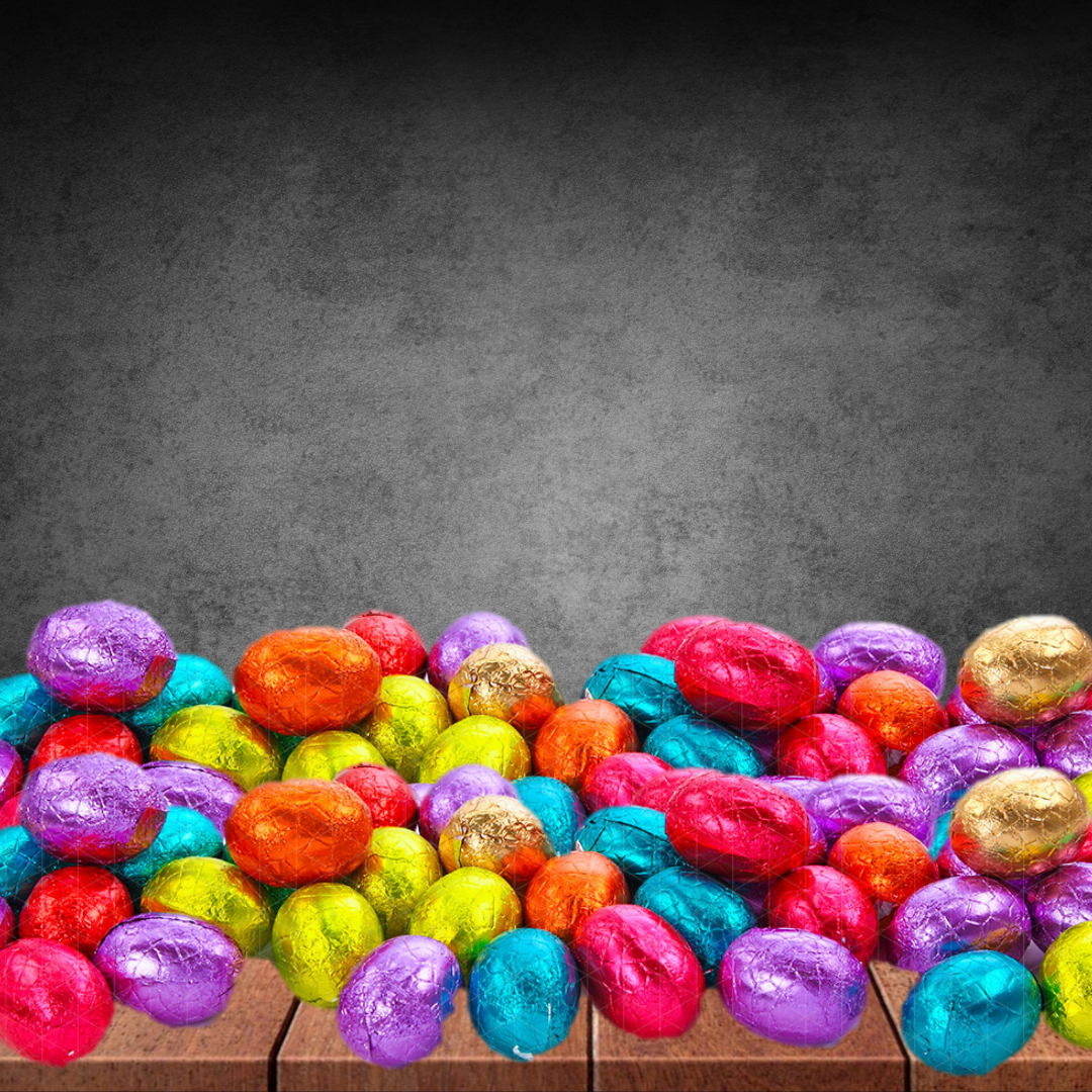 40 Solid Mini Easter Eggs