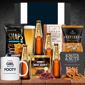 AFL Beer Gift for Carlton FC Fans