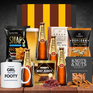 AFL Beer Gift for Hawthorn Hawks FC Fans