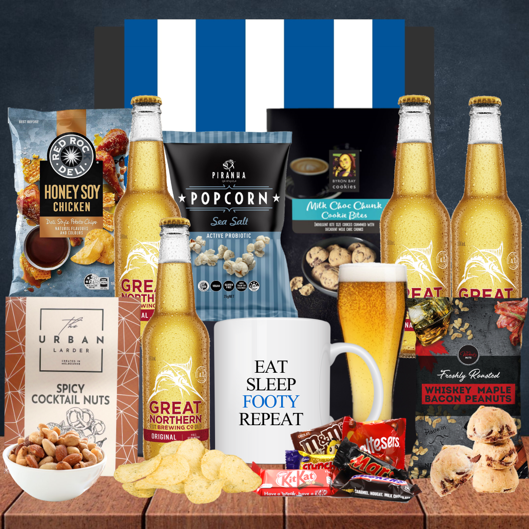 AFL Queensland Beer Gift Hamper for Melbourne Kangaroos FC Fans
