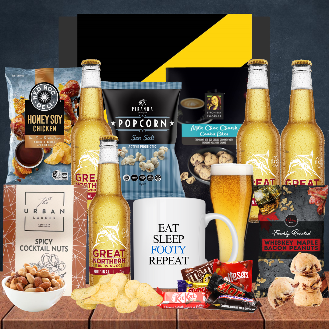 AFL Queensland Beer Gift Hamper for Richmond Tigers FC Fans