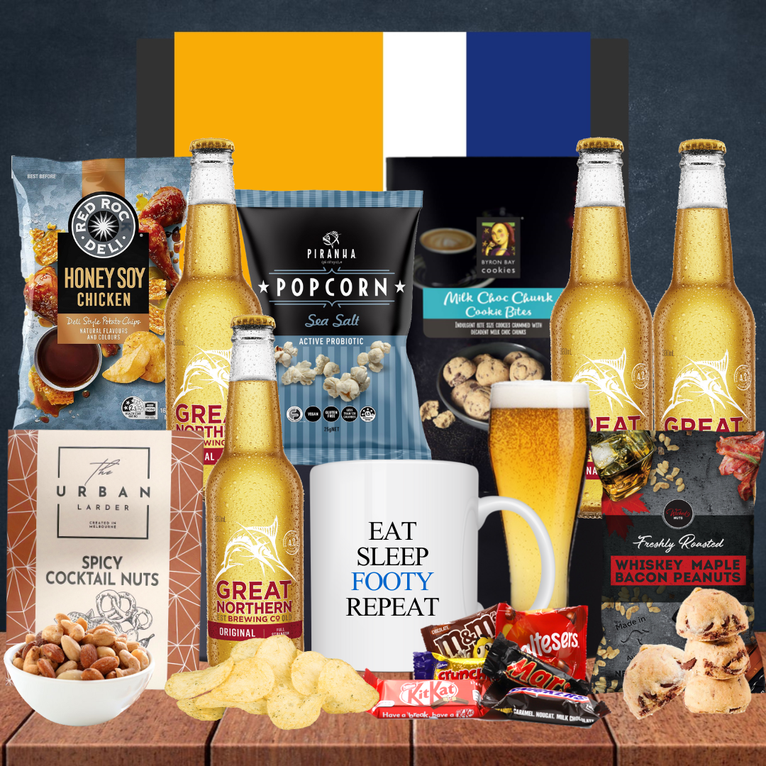 AFL Queensland Beer Gift Hamper for WC Eagles FC FAns