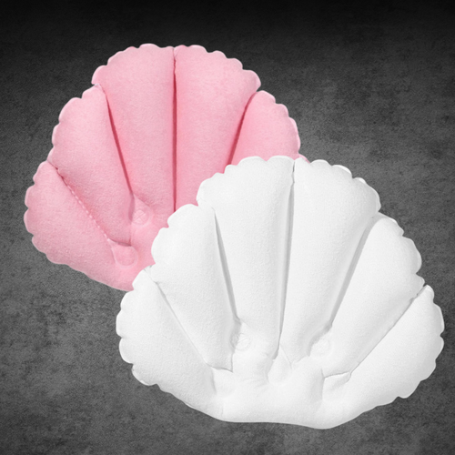 Bath Pillows Inflatable - Pink Or White