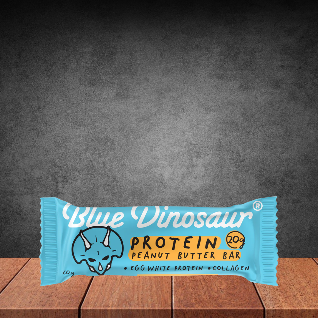 Blue Dinasaur Peanut Butter Protein Bar 60g
