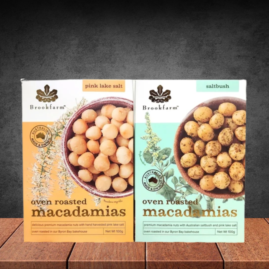 Brookfarm Salt Bush Macadamias 100g
