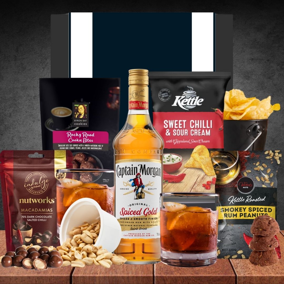 Captain Morgan’s AFL Snacks for Carlton FC fans