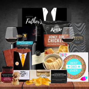 Chocolate & Wine Make You Happy Dad Featured Image