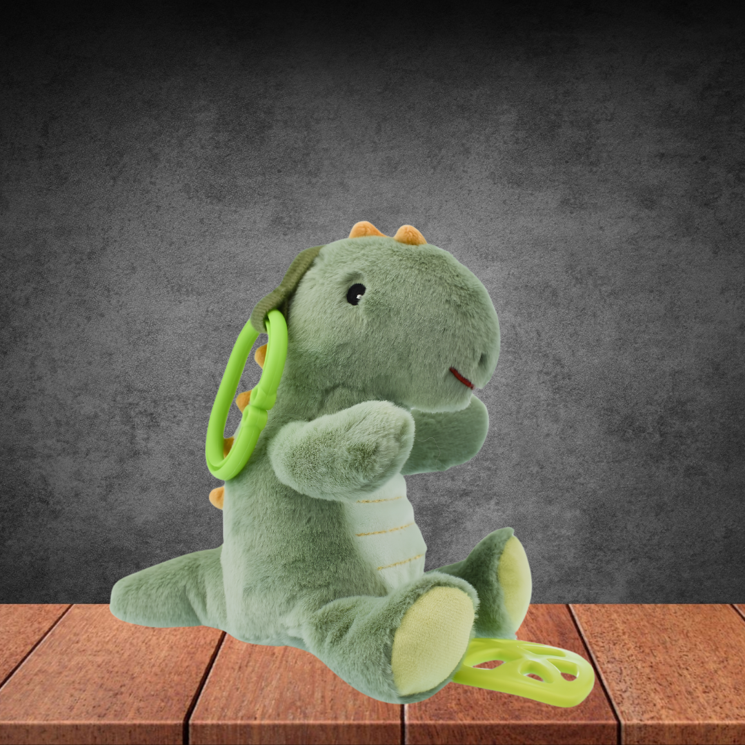 Eleganter Snuggle Buddy Minty Dinosaur Jiggler