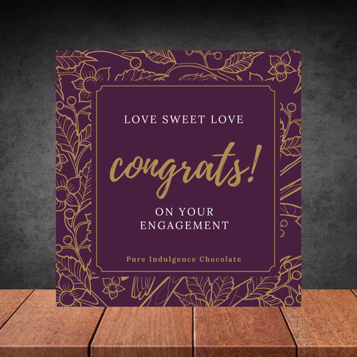 Engagement Congrats Chocolatier Chocolate Box 40g