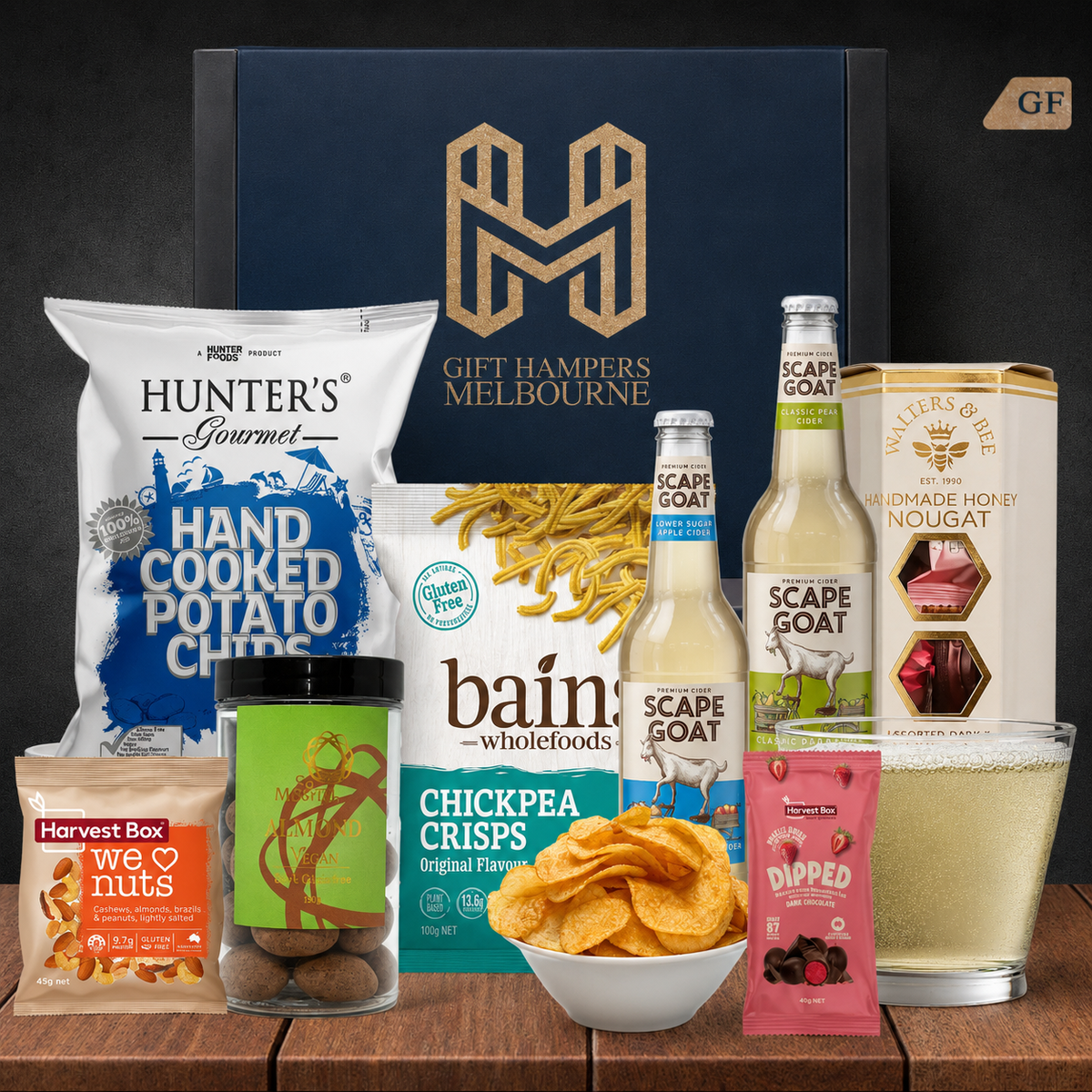 Scape Goat's Gluten Free Cider & Snacks Hamper