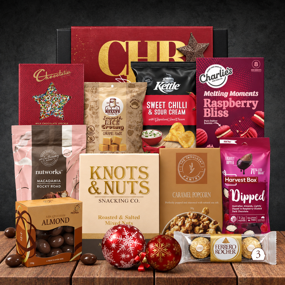 Melbourne Christmas Snack Hamper For Her