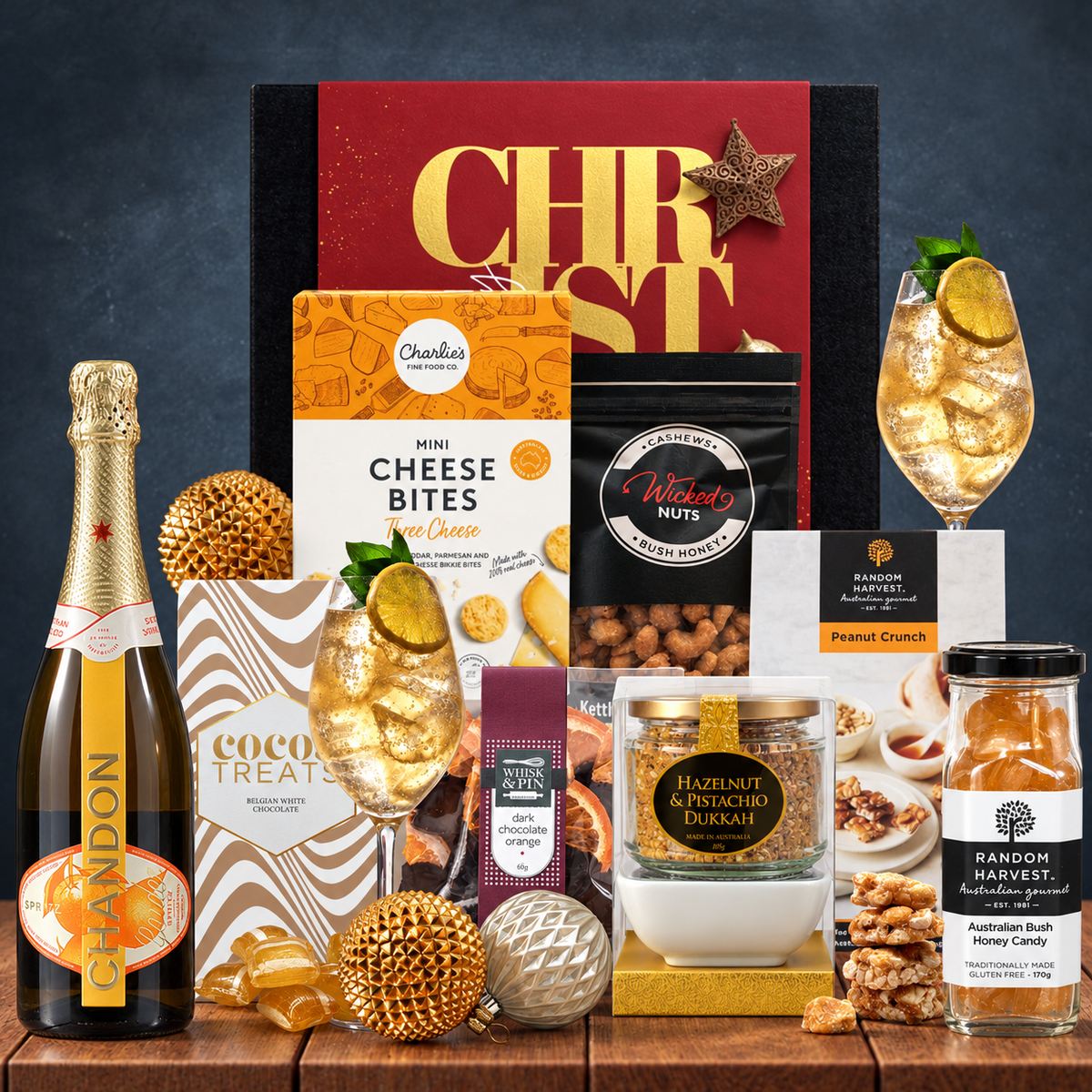 Melbourne Festive Garden Spritz & Gourmet Hamper