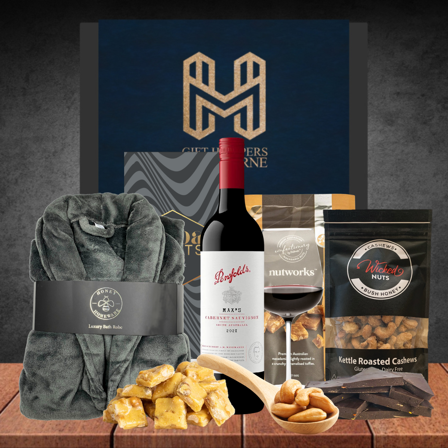 Luxury Robe & Cab Shiraz Hamper