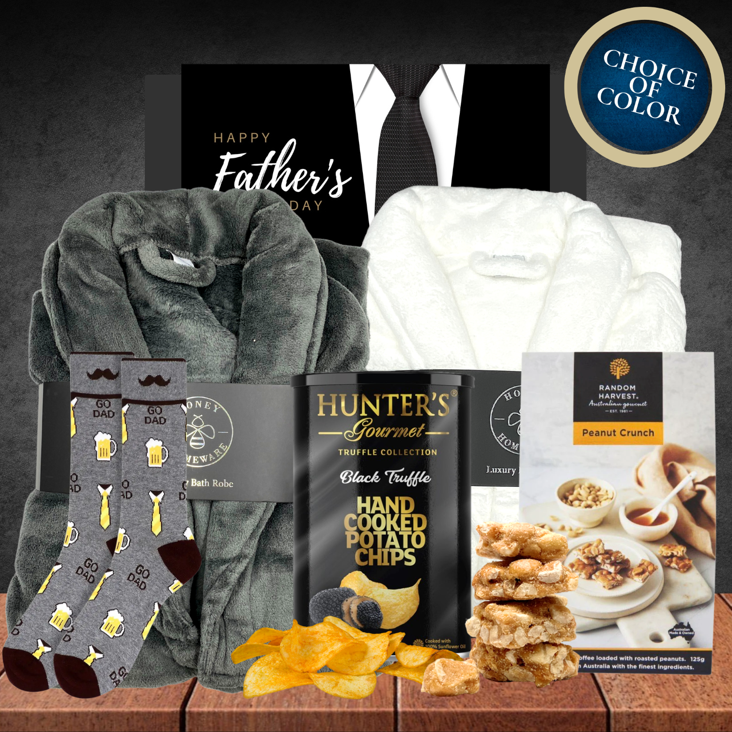 Dad's Luxury Robe Hamper