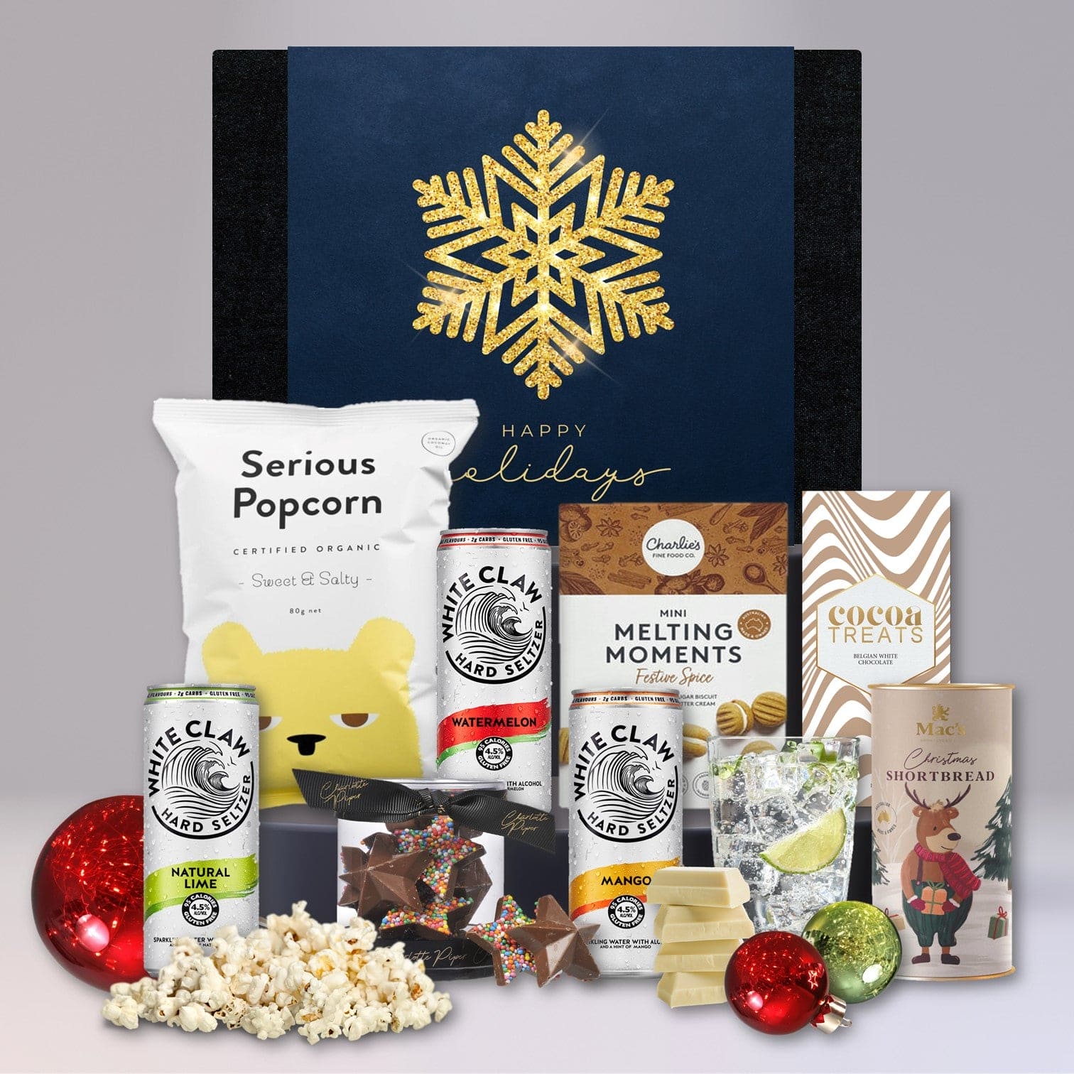 Christmas Seltzers on St Kilda Beach Hamper
