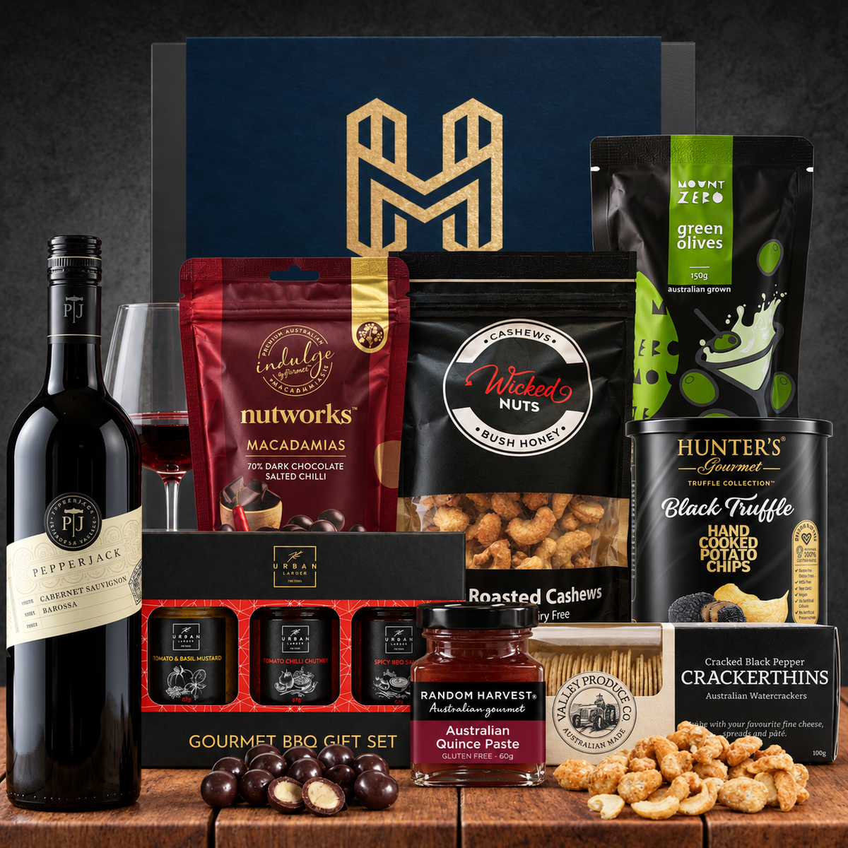 Pepperjack Cabernet & Truffle Gift Hamper