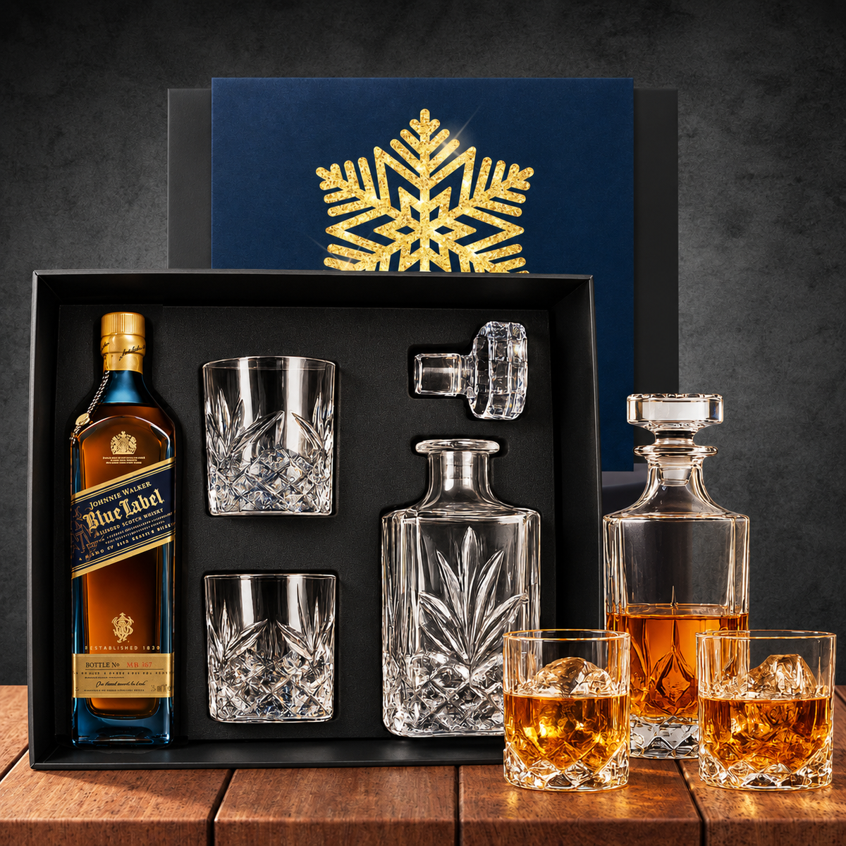 Whisky Lovers Christmas Decanter Hamper