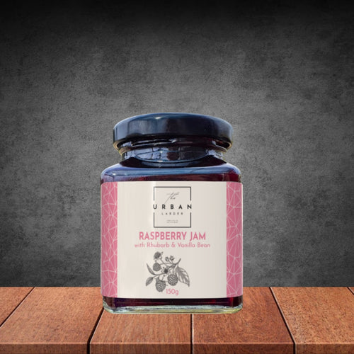The Indulgent Pantry Rasberry Jam