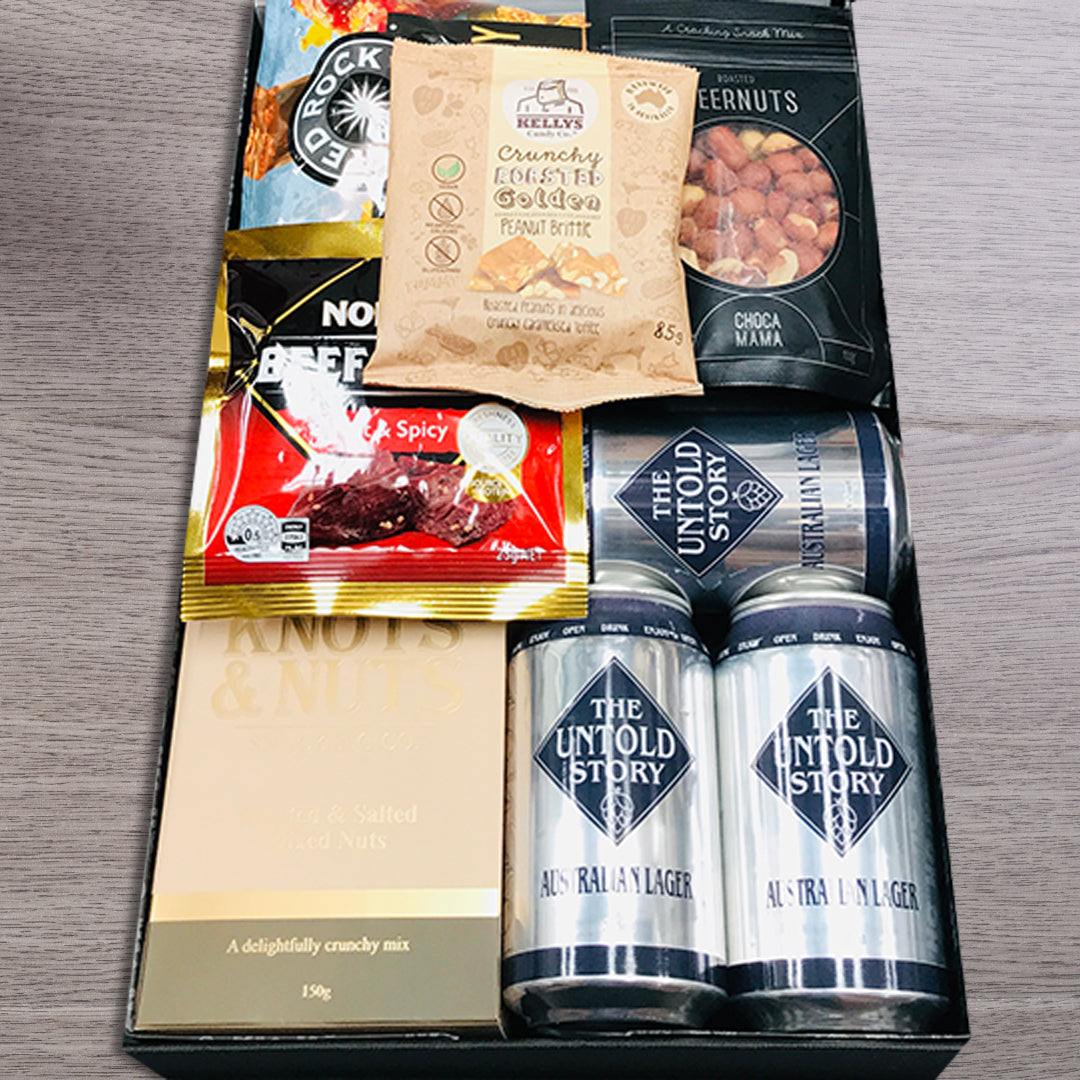 Untold Story Lager & Snacks