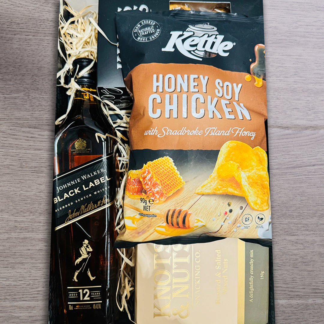 Johnnie Walker Black Christmas Hamper For Him