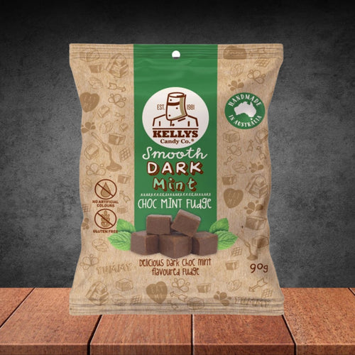 Kelly's Candy Co. Dark Choc Mint Fudge 90g