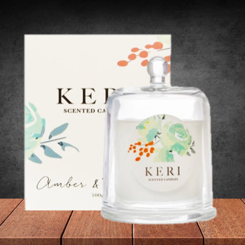 Keri Soy Candle Cloche