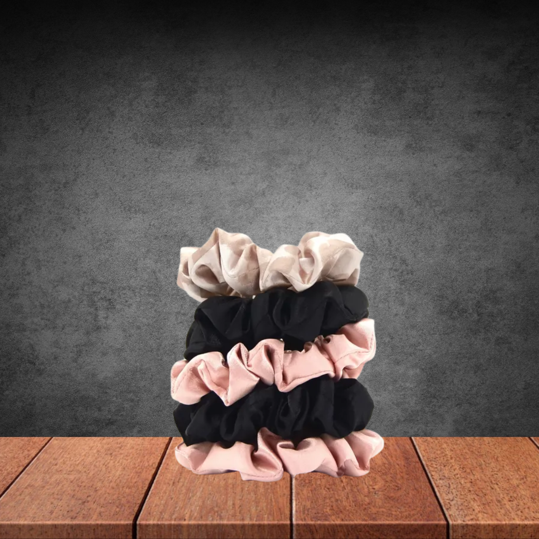 Kitsch Satin Sleep Scrunchies 5pc - Assorted