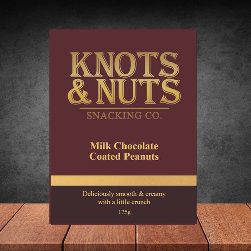 Knots & Nuts Milk Chocolate Peanuts 150g