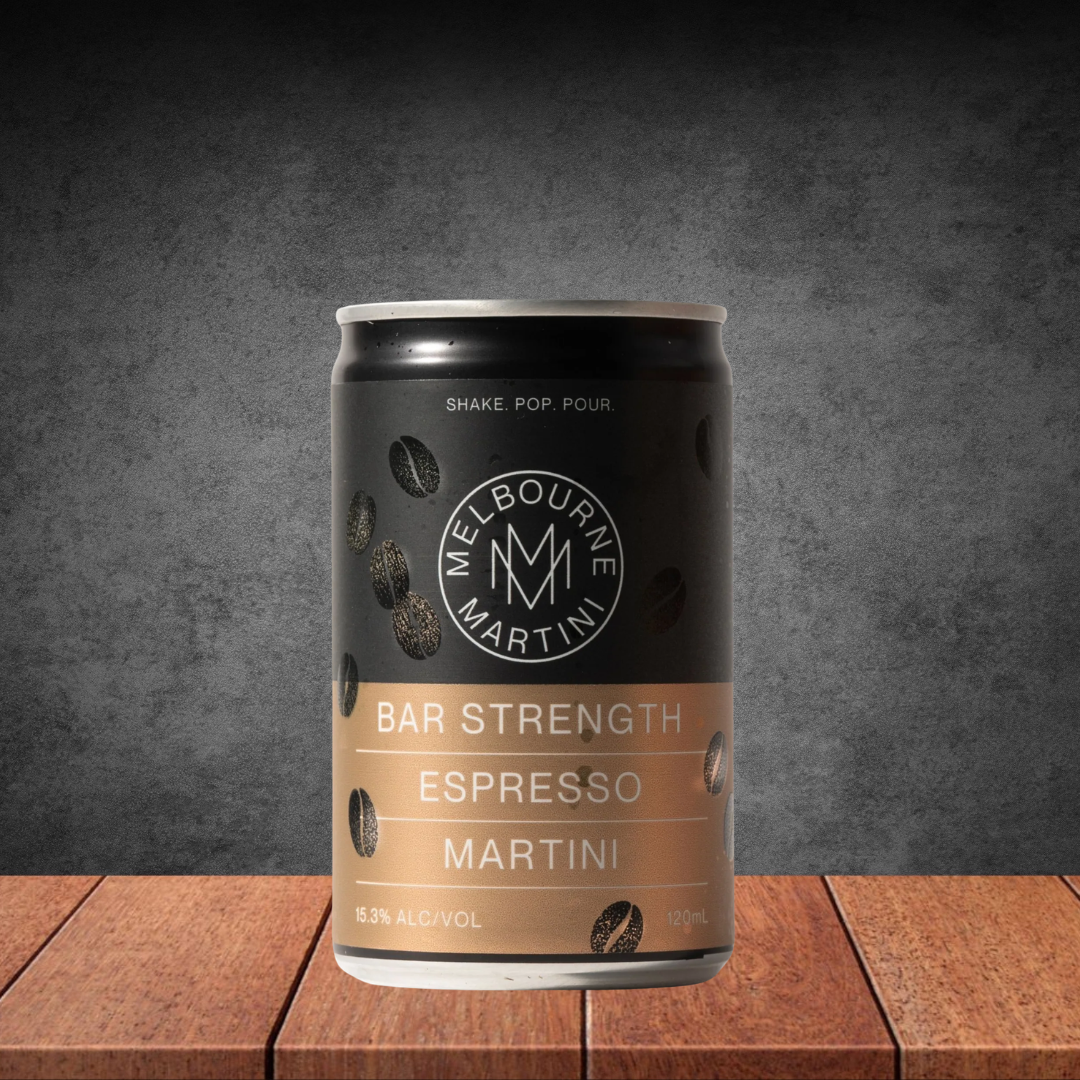 Melbourne Martini Bar Strength Expresso Can 120ml