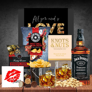 Melbourne Whiskey Valentines Hamper with Jack Daniel's No. 7 700ml