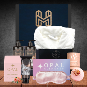 Melbourne's Best Pamper Hamper with White Luxury Bath Robe