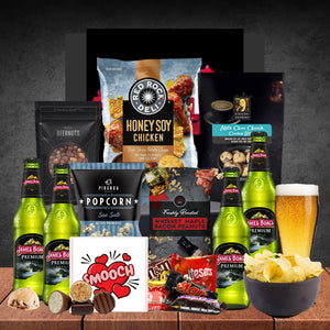 Mens Best Beer Valentines Hamper with 4 James Boag's Premium Lager 375ml