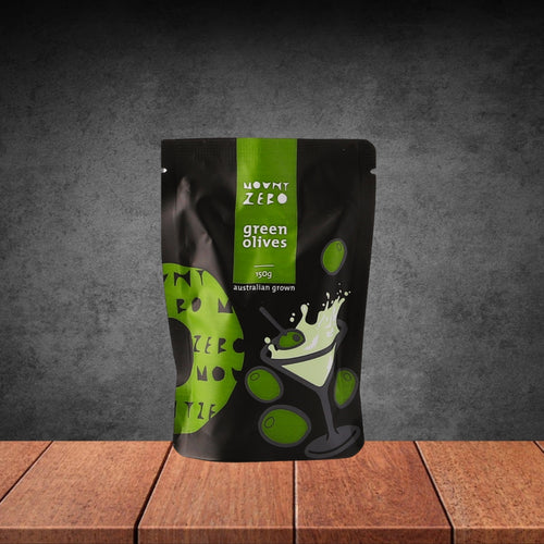 Mount Zero Green Olives 80g