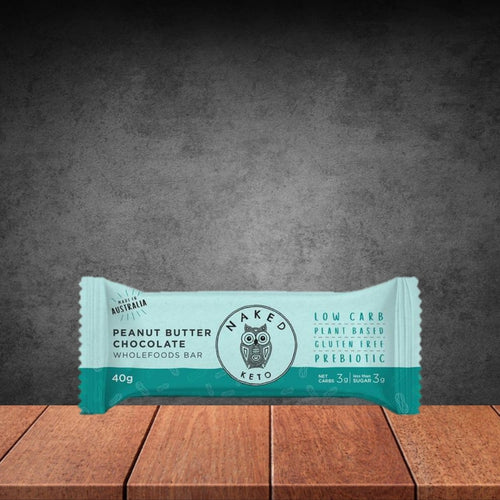 Naked Paleo Peanut Butter Chocolate Bar 40g